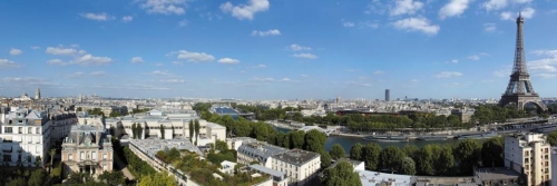 Hôtel avec une vue magnifique sur Paris