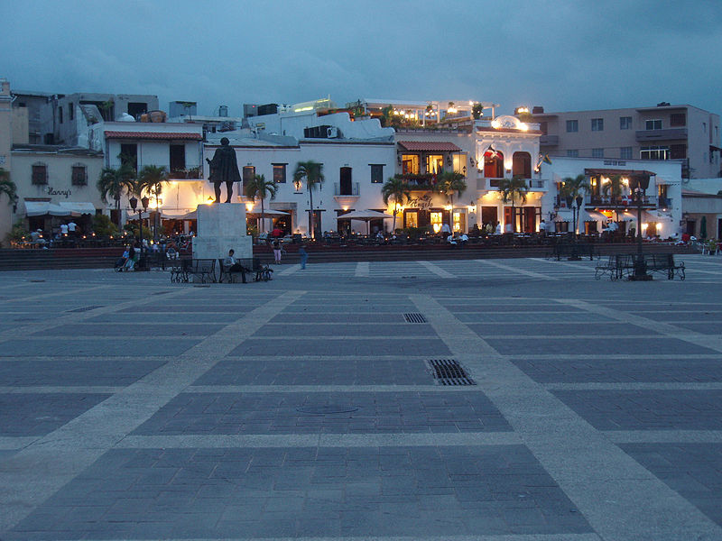 Ariel view of Santo Domingo