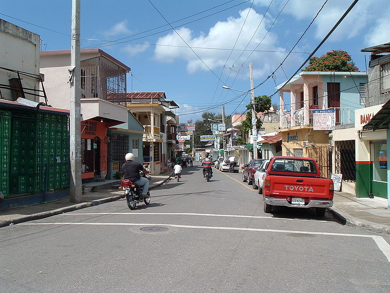 Sosua aerial view