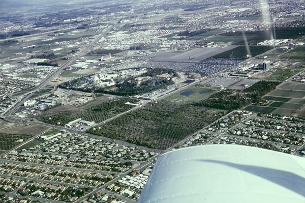 Anaheim aerial view