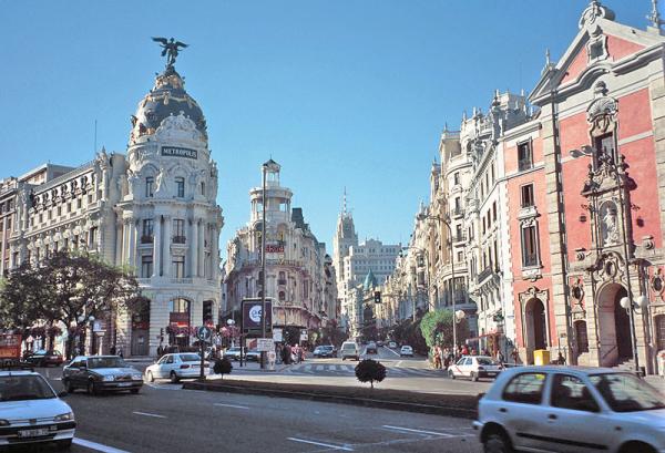 Madrid city center