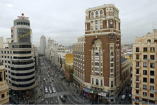 Centre-ville de Madrid