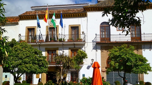 Marbella aerial view