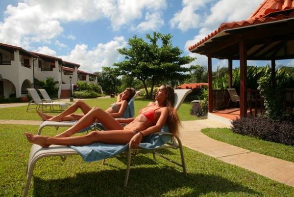 Sugar Cane Club Hotel and Spa lobby