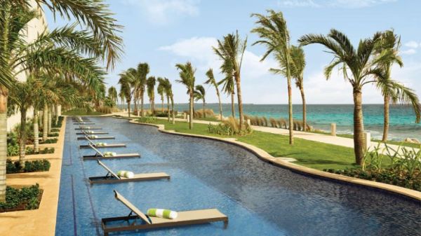 Turquoize at Hyatt Ziva Cancun extérieur aérienne