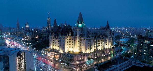 Faimont Chateau Laurier Ottawa exterior