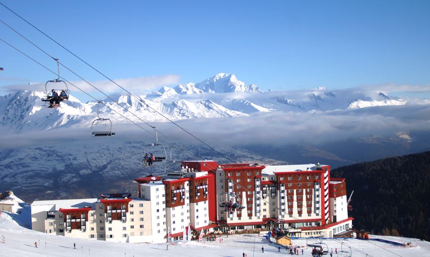 Club Med La Plagne 2100 extérieur