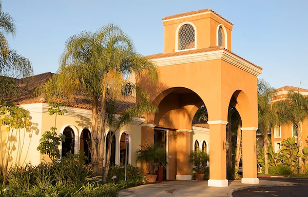 Cortona Inn and Suites entrance