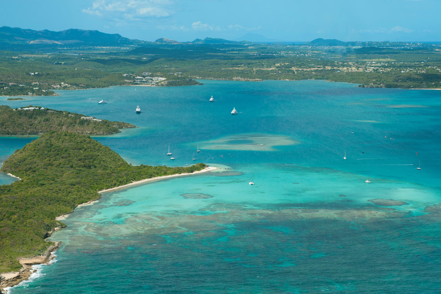 Nonsuch Bay Resort exterior aerial