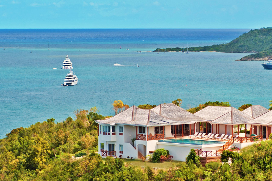 Nonsuch Bay Resort exterior aerial