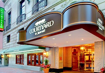 Courtyard Downtown entrance