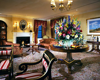 Fairmont Copley Plaza suite