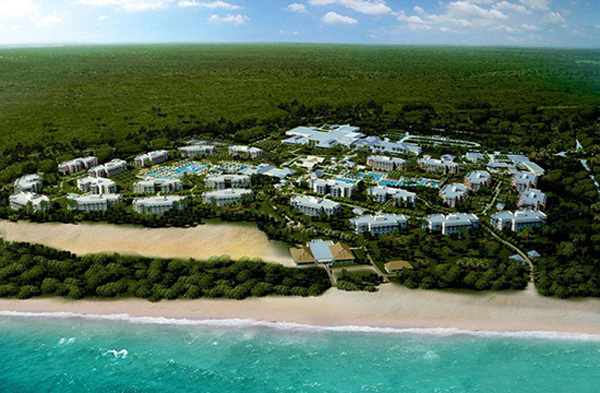 Melia Jardines del Rey Hotel exterior aerial