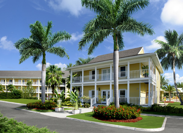 Sunshine Suites Resort entrance