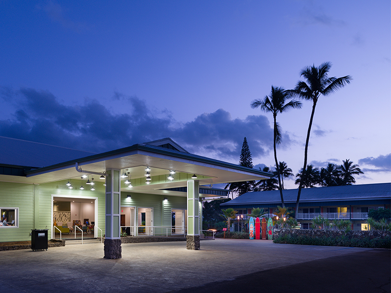 Kauai Shores An Aqua Hotel exterior aerial