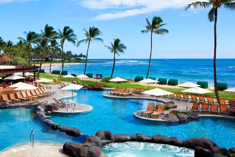 Sheraton Kauai entrance