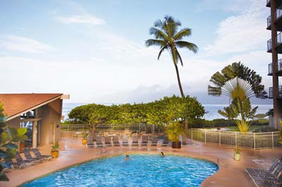 Outrigger Royal Kahana Resort tennis court