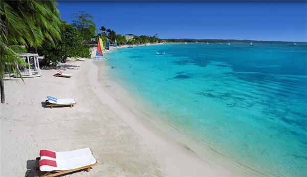 Sandals Negril plage 2