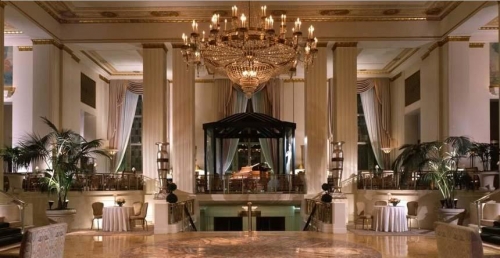 Waldorf Astoria hall d'entrée