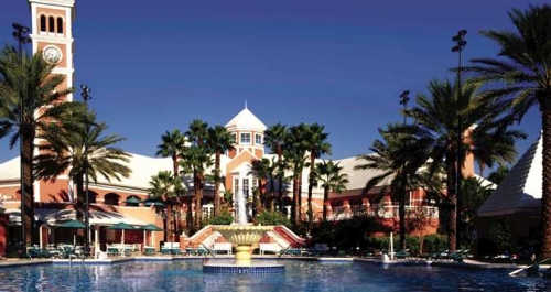 Hilton Grand Vacations At Sea World pool