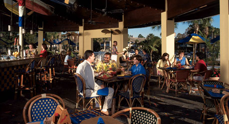 Wyndham Orlando piscine le soir