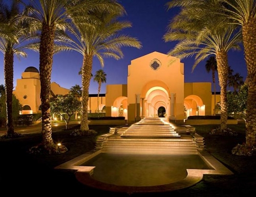 Westin Mission Hills Resort And Villas exterior at night