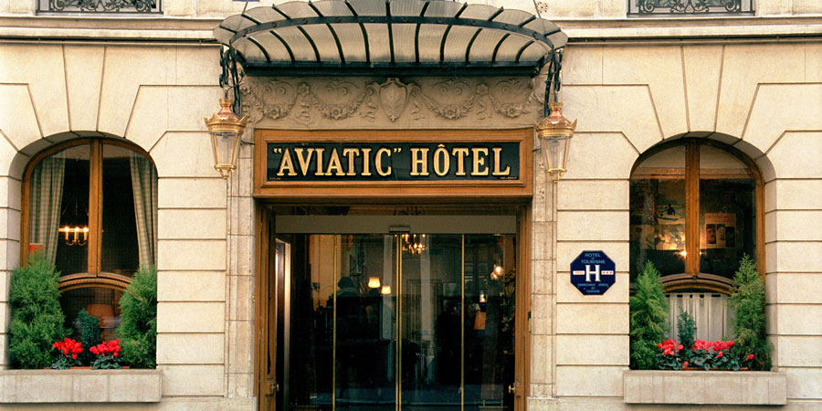 Hotel Aviatic entrée 2