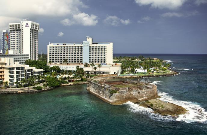 Caribe Hilton piscine