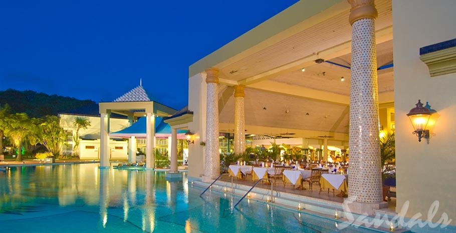 Sandals Regency La Toc Spa And Beach beach