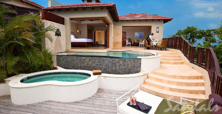 Sandals Regency La Toc Spa And Beach beach